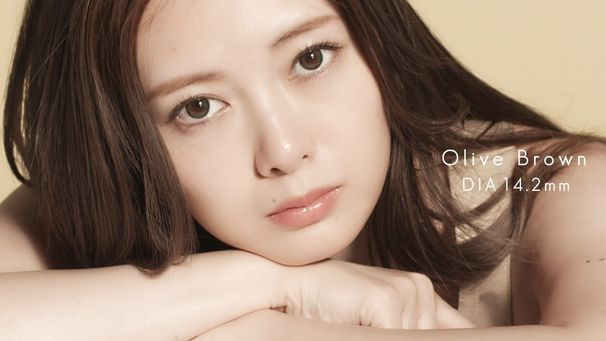 白石麻衣『feliamo』美瞳形象模特 PV 60秒